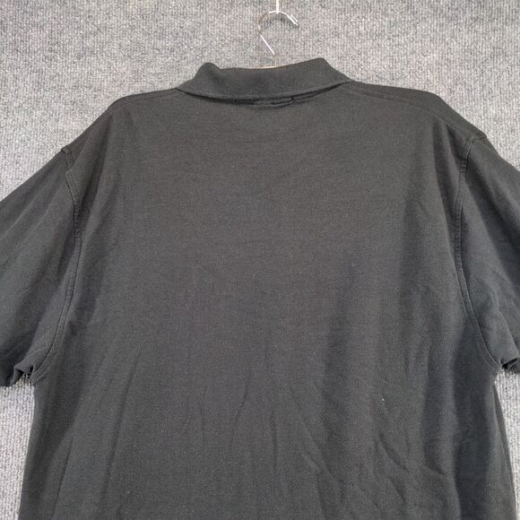 Port Authority Men's Spectra Logic Polo Shirt Black Large Poly Blend - Picture 6 of 14